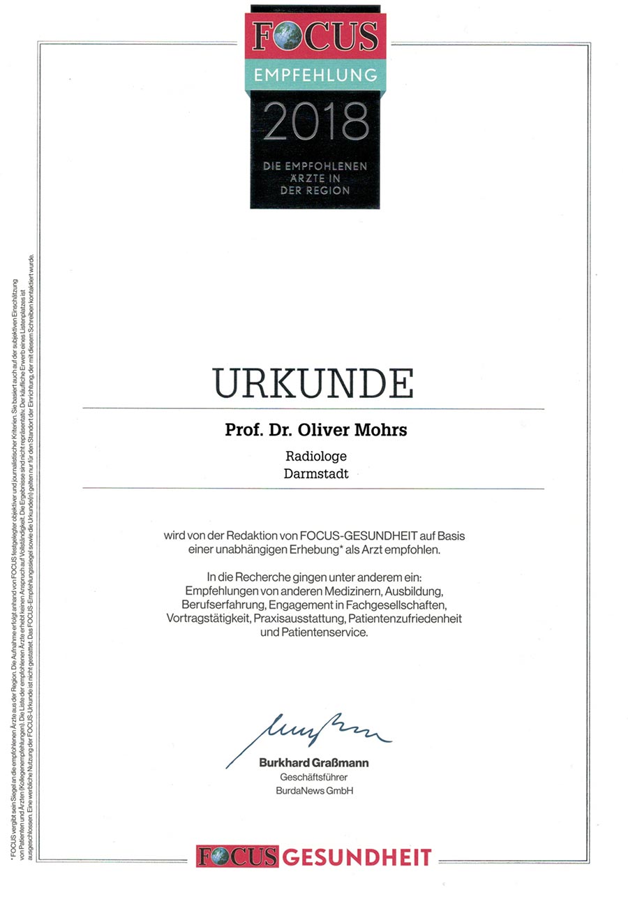 Focus-Empfehlung-2018-Prof-Dr-Mohrs